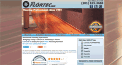 Desktop Screenshot of flortechardwood.net